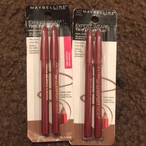 Maybelline expert wear twin eye and brown pencil